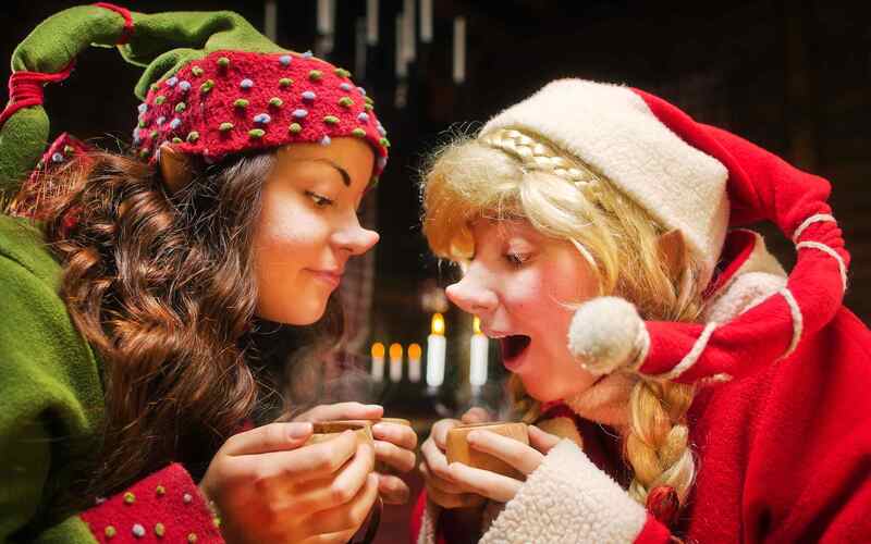 Elf adventure with Mrs. Claus