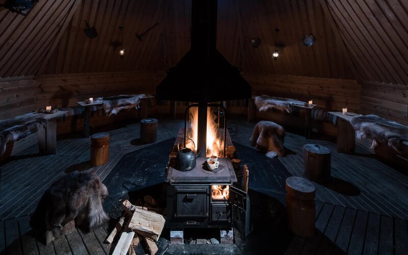 Kota dinner at Ounasvaara Chalets